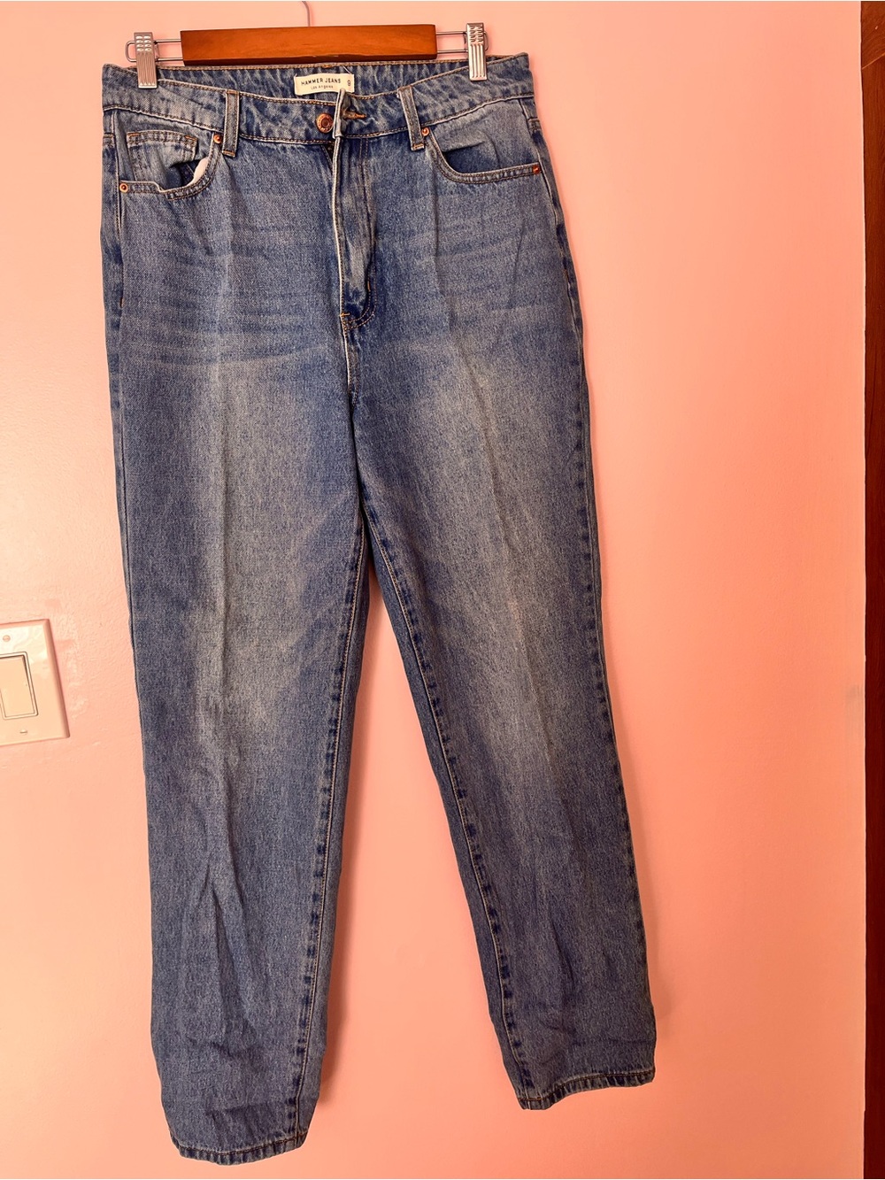 Classic High-Rise Blue Jeans - Women's